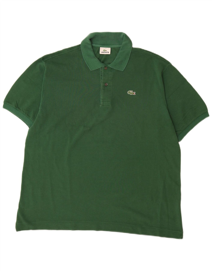 LACOSTE Polo Homme Taille 6 XL Vert Coton