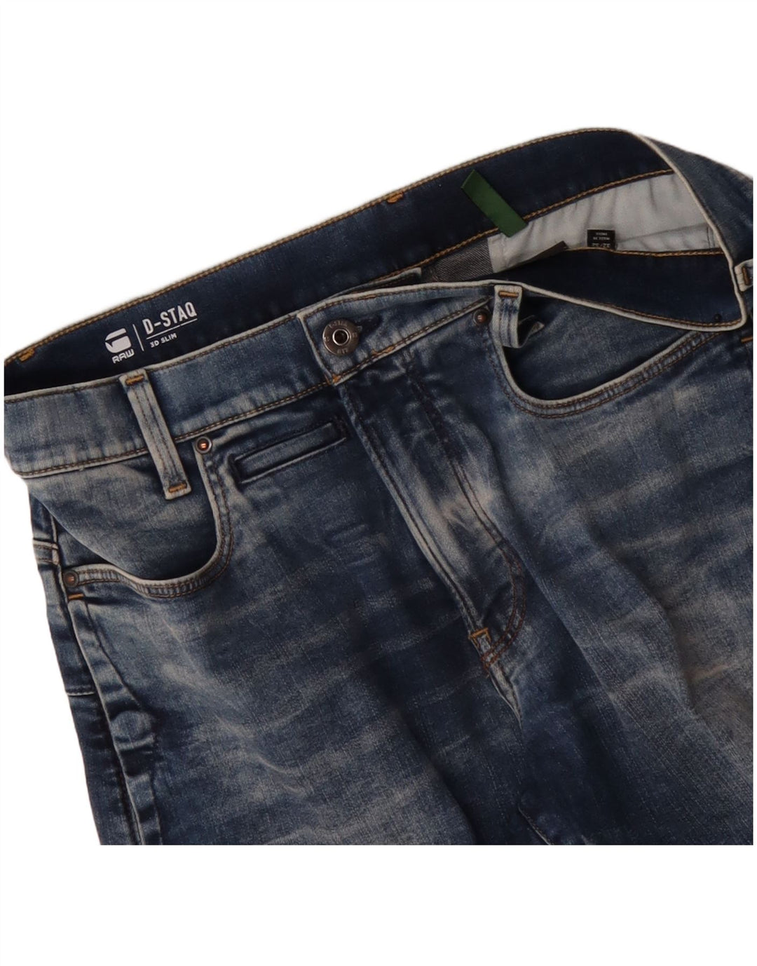 G-STAR Jean Slim Homme W32 L26 Bleu