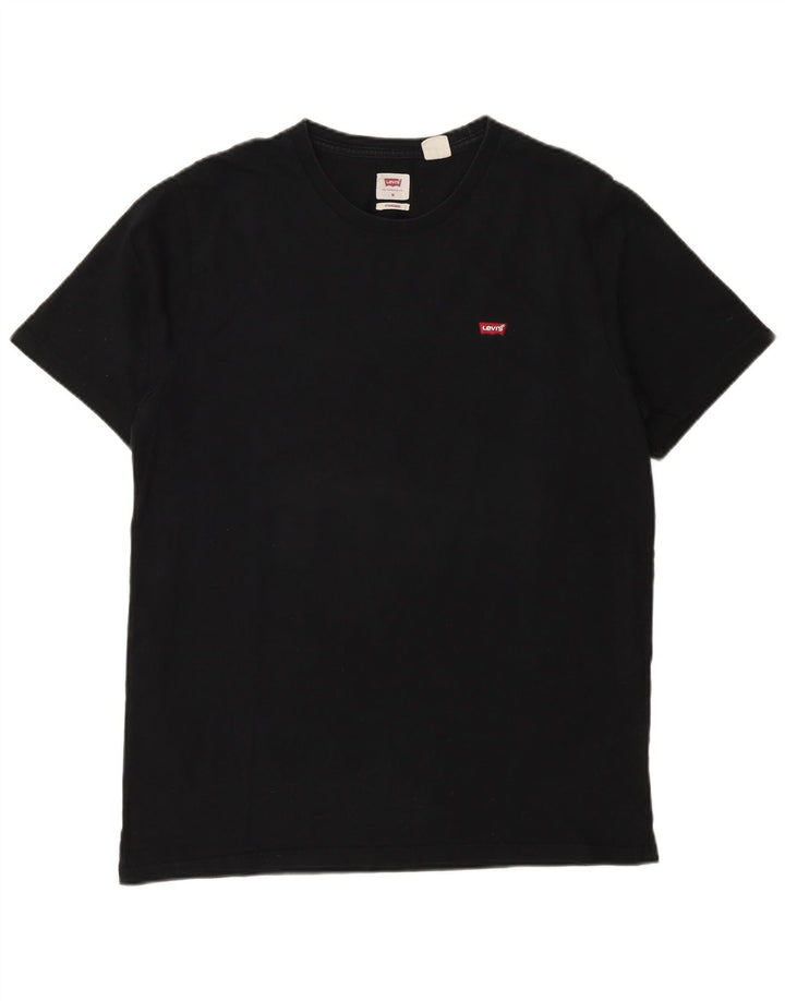 Levi's Tee-Shirt Coupe Standard Homme Noir Moyen Coton