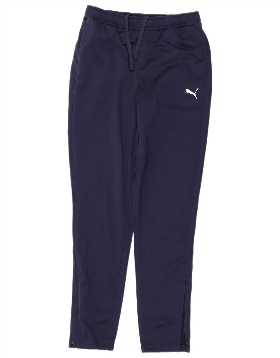 PUMA Boys Tracksuit Trousers 13-14 Years Navy Blue