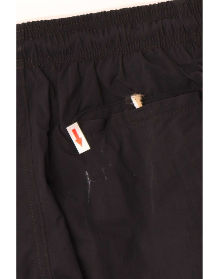 Hugo Boss Short de bain graphique pour homme Noir moyen Polyamide