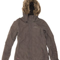 O'Neill Veste coupe-vent à capuche pour homme UK 10 Small Gris Polyester