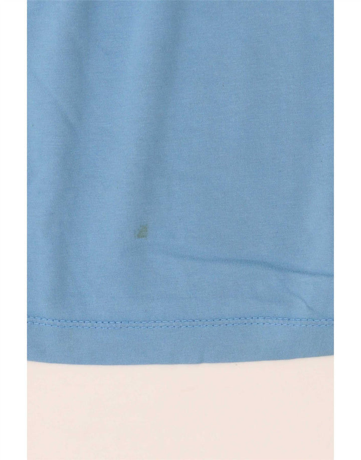Nike T-Shirt Graphique Homme Bleu Moyen Coton