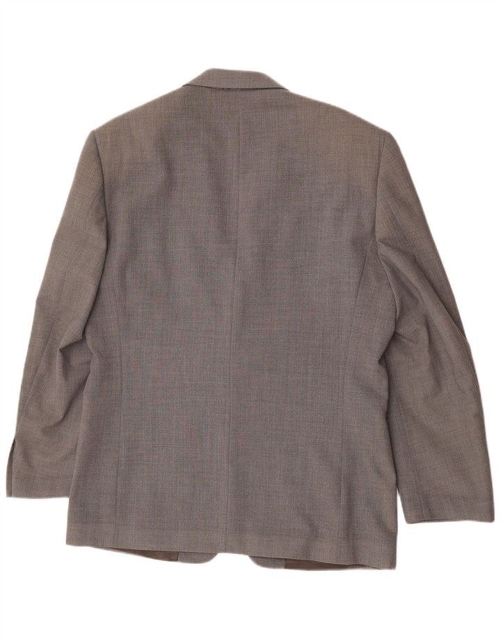 Cacharel Veste Blazer 2 Boutons Homme UK 38 Gris Moyen