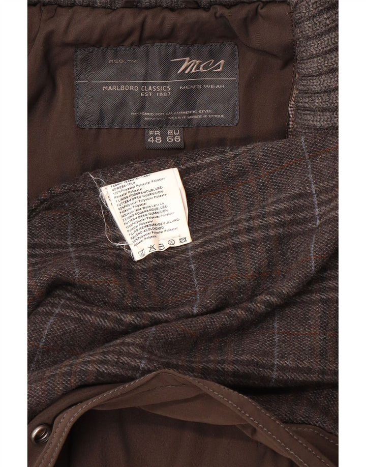 Marlboro Classics Manteau Homme EU 56 3XL Marron Polyester