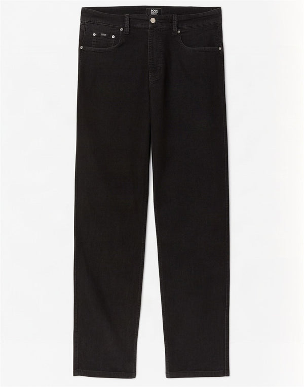 Hugo Boss Pantalon décontracté droit pour homme W32 L30 Noir