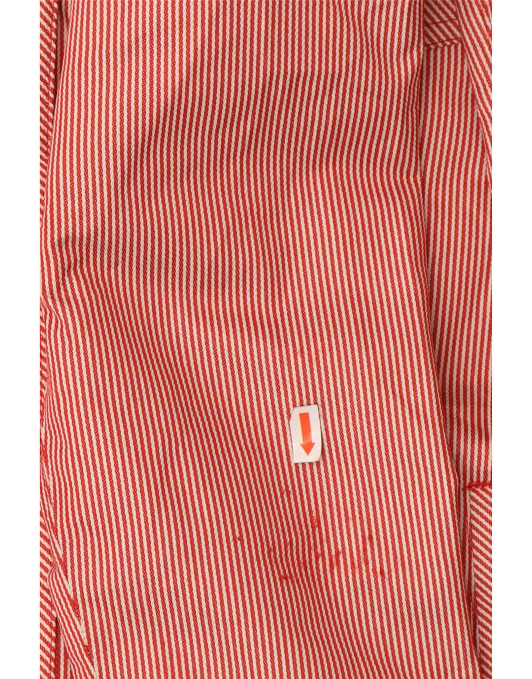 NIKE Veste coupe-vent à capuche pour femme UK 10 Petit polyester à fines rayures rouges