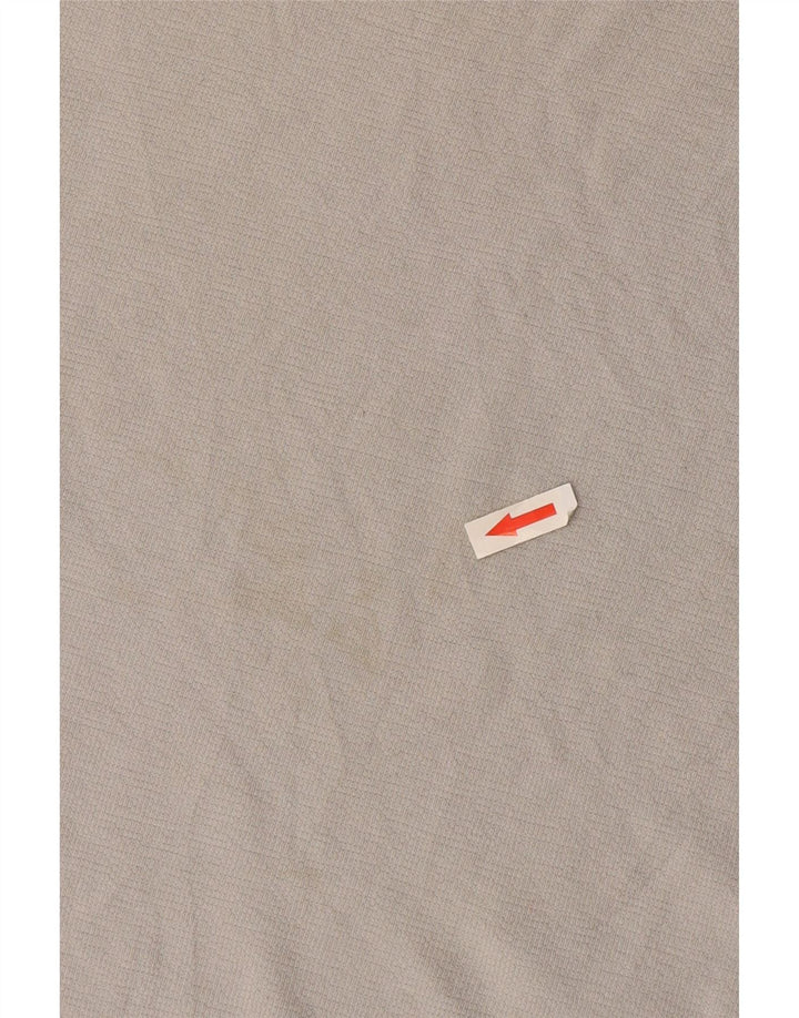 Zara Homme T-Shirt Top Gris Moyen Coton