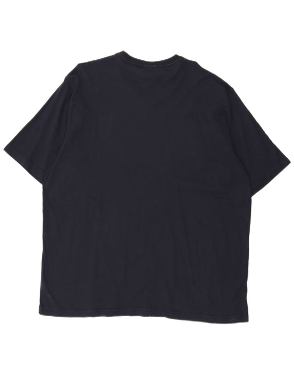 Adidas T-Shirt Homme Top XL Bleu Marine Coton