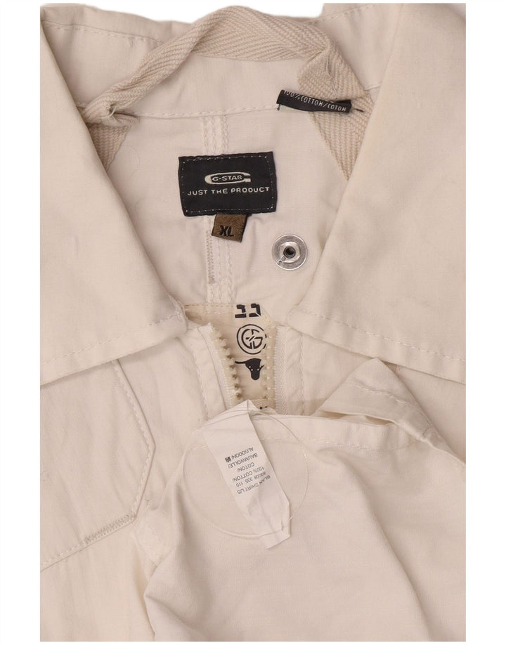 G-Star Veste militaire pour femme UK 18 XL Coton blanc