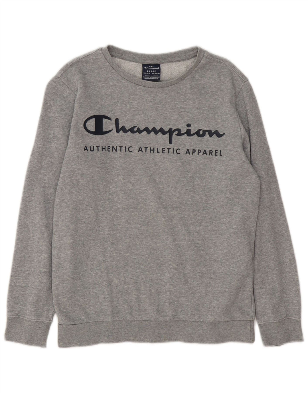 Champion Sweat-Shirt Graphique Garçon 11-12 Ans Grand Gris Moucheté