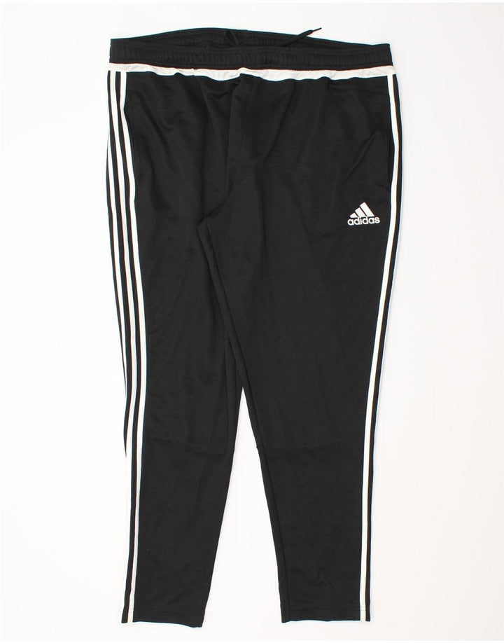 Adidas Pantalon de survêtement Climacool pour homme 2XL Noir Polyester