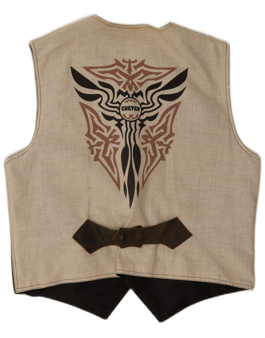 gilet graphique vintage pour hommes grand kaki