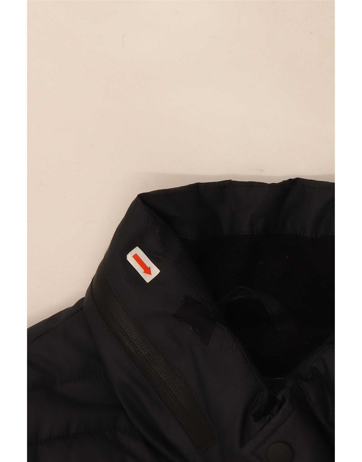 Superdry Veste matelassée pour hommes UK 38 Medium Noir Polyester
