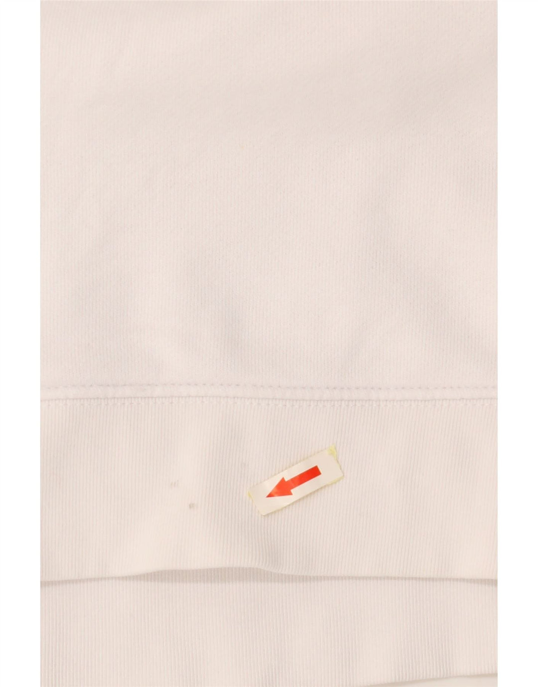 ADIDAS Sweat-shirt graphique pour femme UK 14 Grand coton blanc