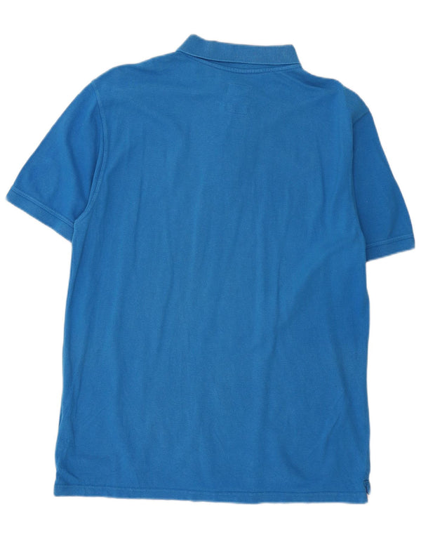 Crew Clothing Polo Homme Grand Bleu Coton