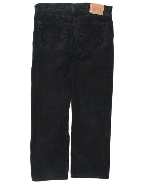 Levi's Pantalon droit 511 en velours côtelé homme bleu marine W36 L30