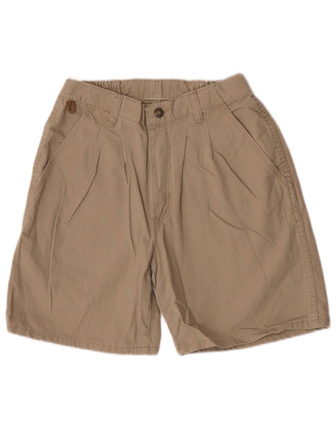 Wrangler Short Chino Femme W30 Coton Beige Moyen