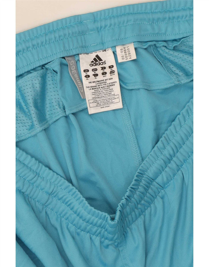 Adidas Hommes Climacool Sport Shorts XL Bleu Colorblock Polyester
