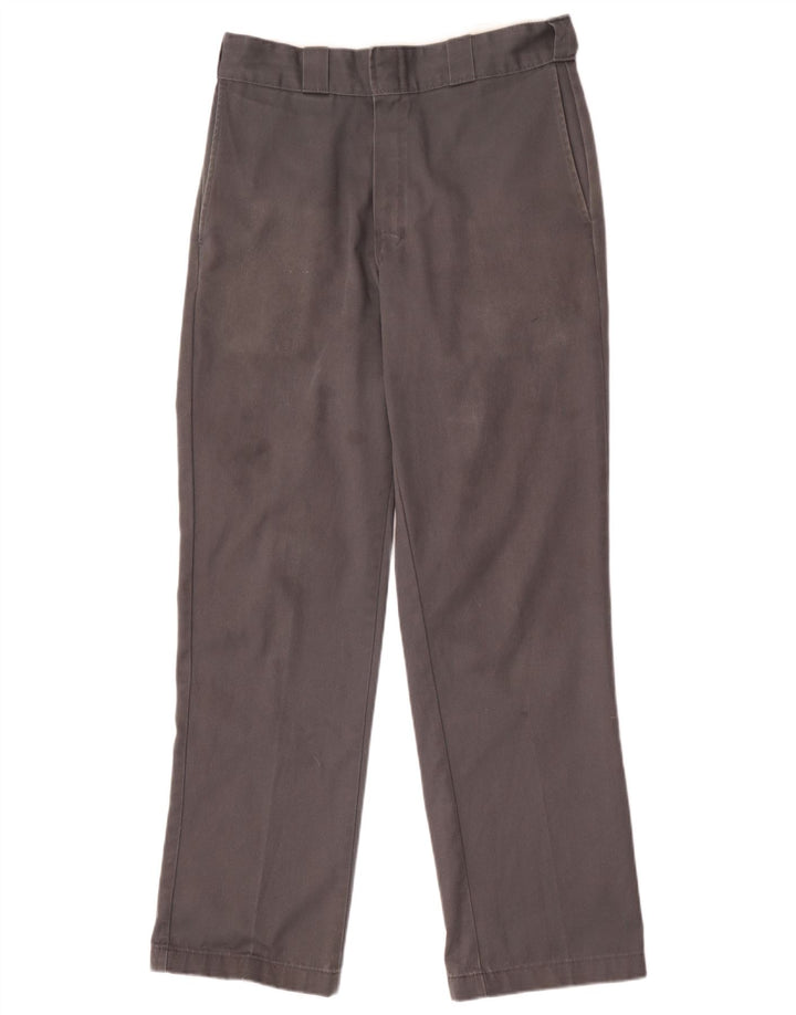 Dickies Pantalon Chino Droit Homme W32 L32 Gris Polyester