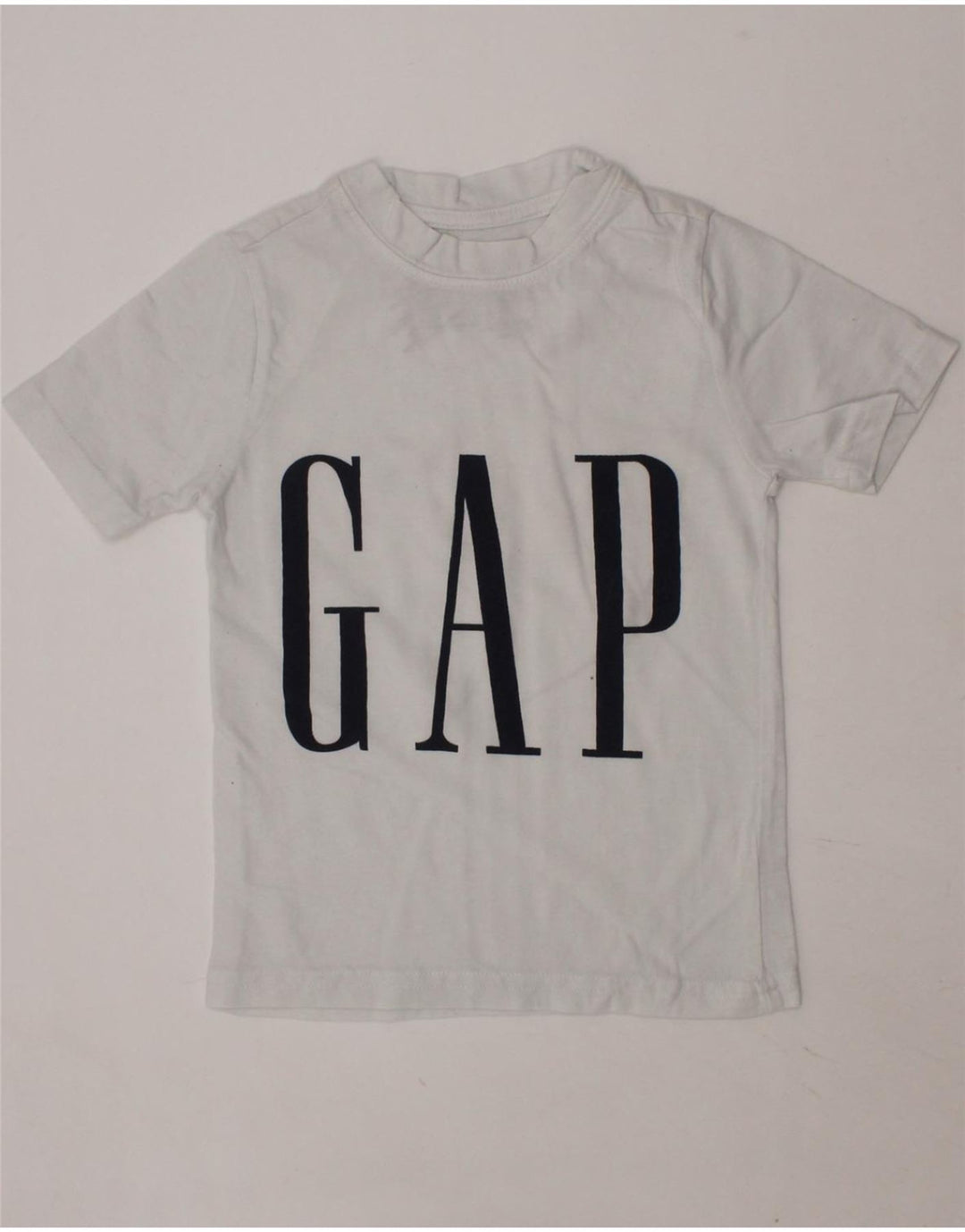 GAP Boys Graphic T-Shirt Top 2-3 Years White Cotton Vintage Gap and Second-Hand Gap from Messina Hembry 