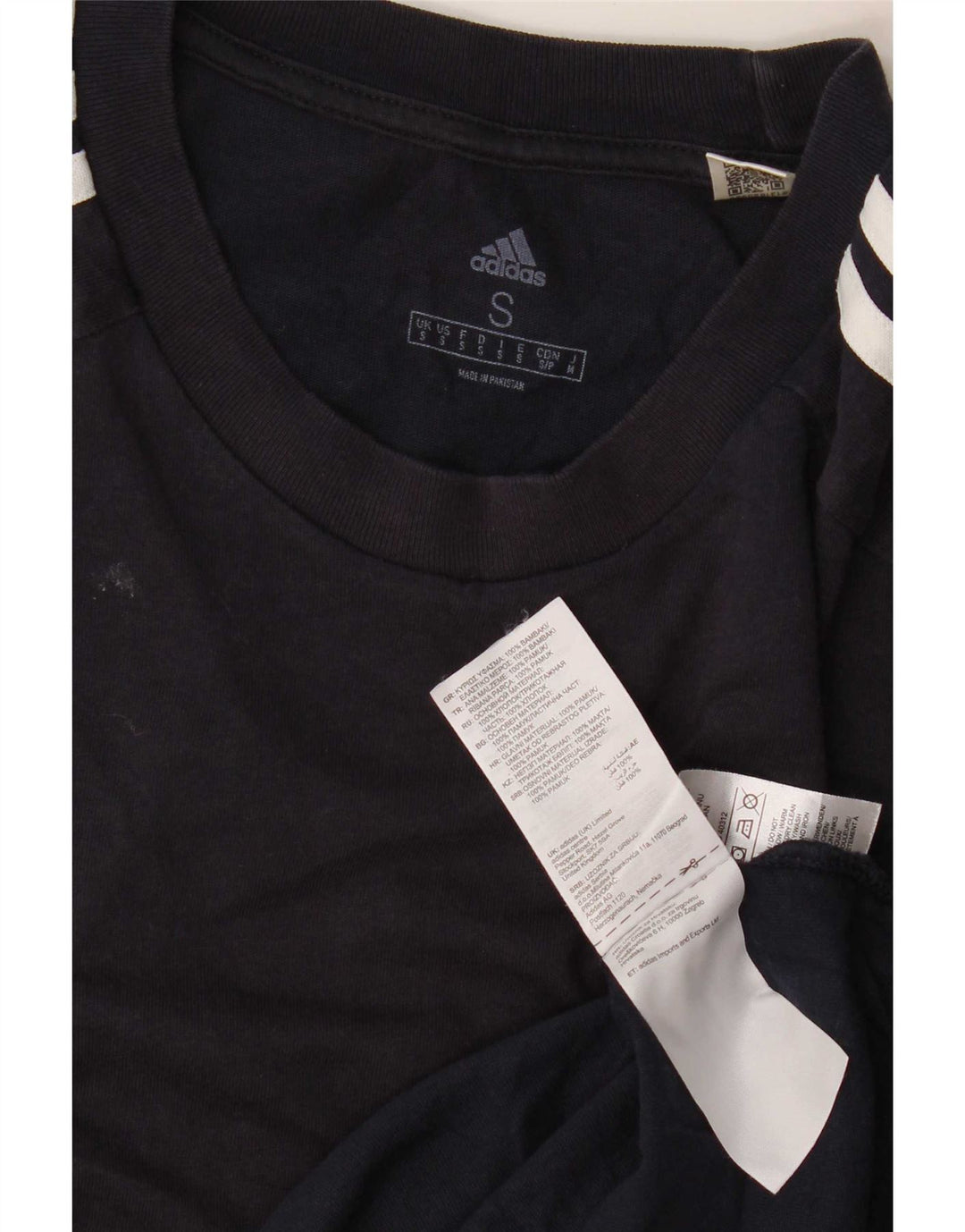 Adidas T-Shirt Homme Haut Petit Bleu Marine Coton