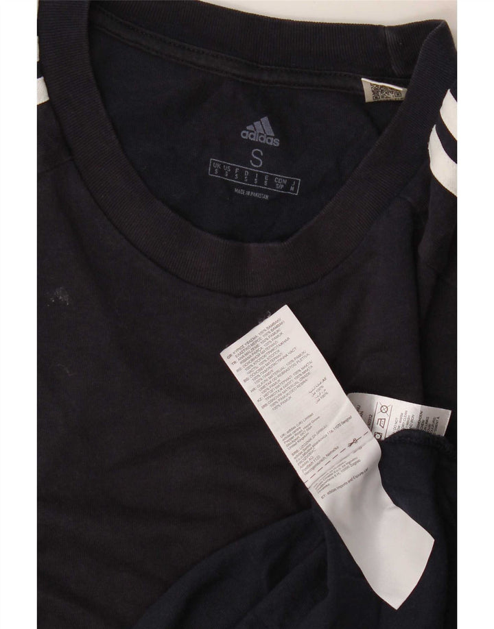Adidas T-Shirt Homme Haut Petit Bleu Marine Coton