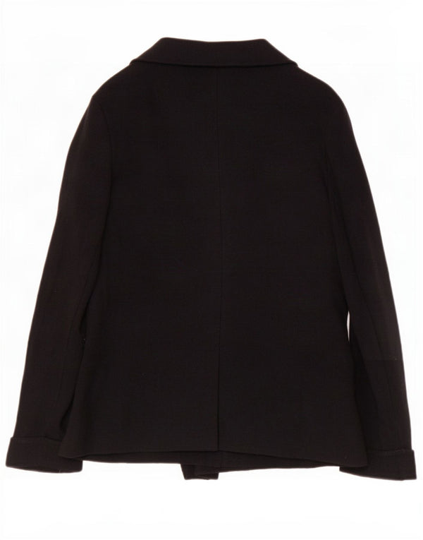 Marks & Spencer Pull cardigan ouvert pour femme UK 16 Large Viscose noire