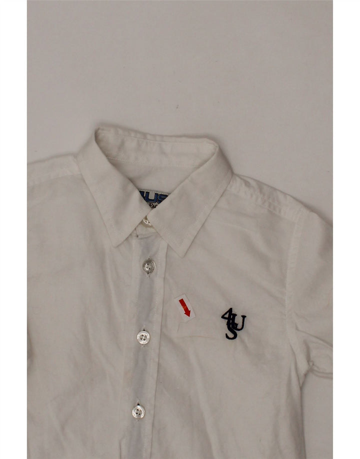 CESARE PACIOTTI 4US Chemise bébé garçon 9-12 mois coton blanc