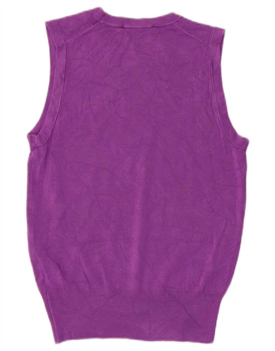 Zara Womens Vest Débardeur UK 10 Small Violet Viscose