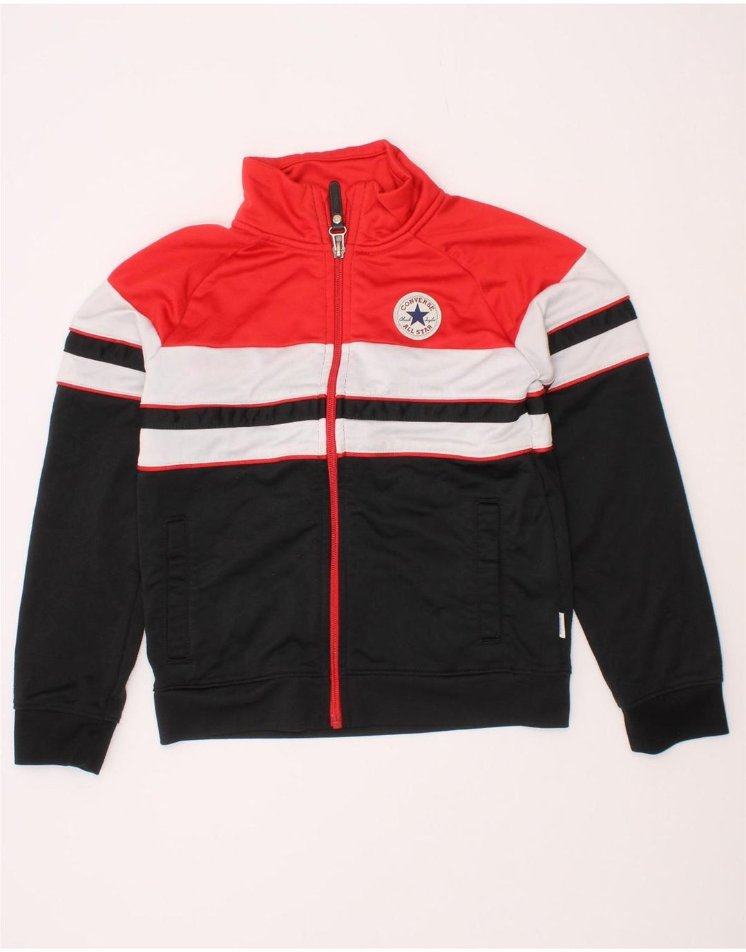 Converse Veste de survêtement garçon 5-6 ans Multicolore Colourblock