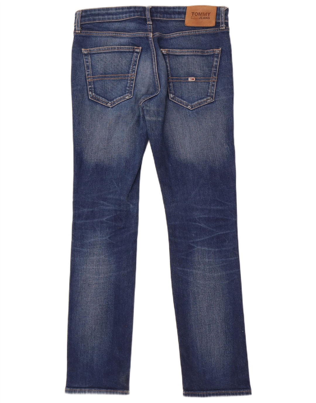 Tommy Hilfiger Jean Slim Homme W30 L32 Bleu Coton
