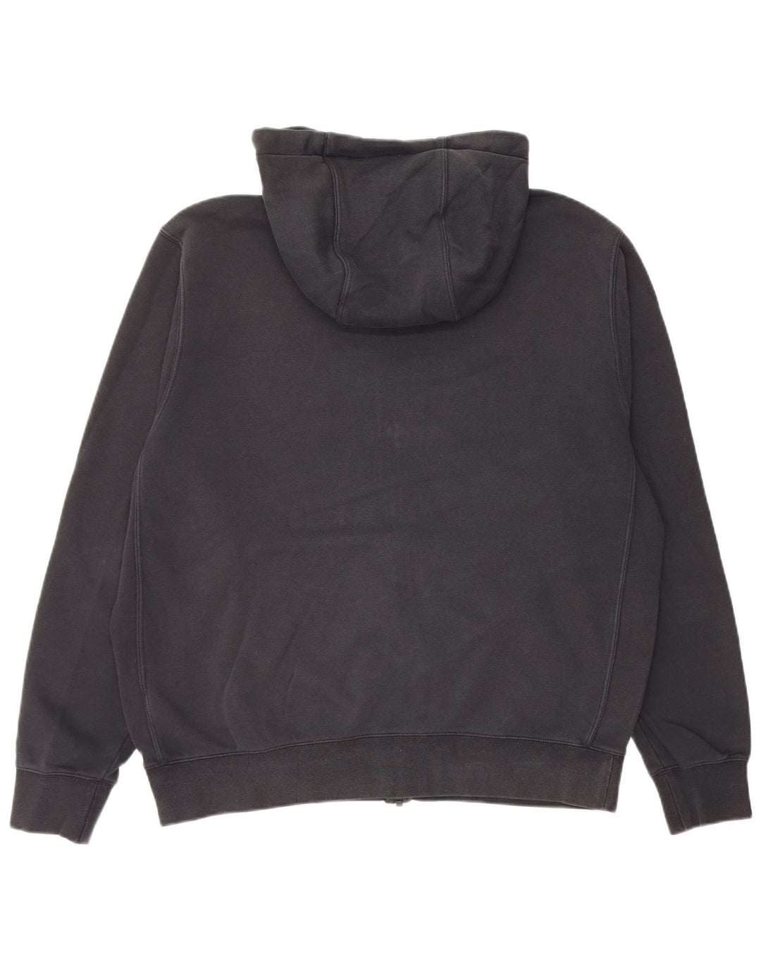 Nike Pull à capuche zippé pour homme Grand coton noir