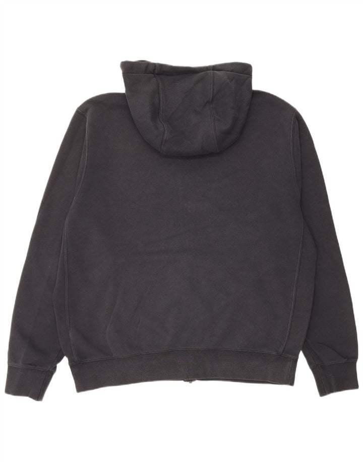 Nike Pull à capuche zippé pour homme Grand coton noir