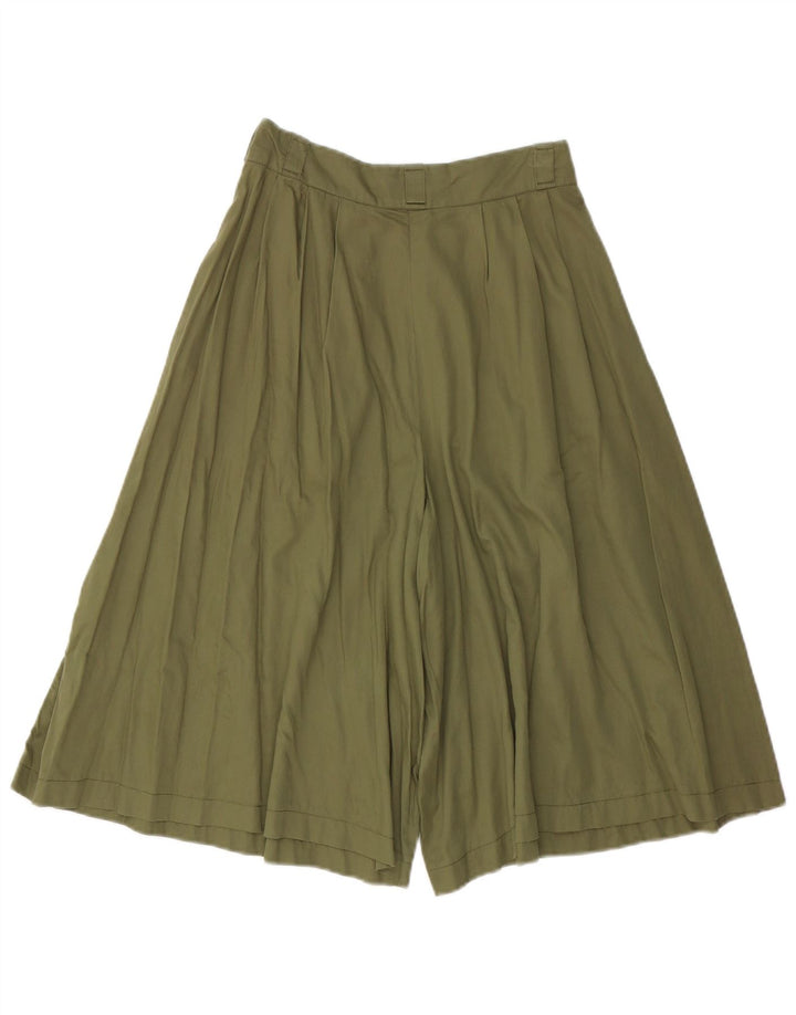 vintage Femmes Cullotes Casual Shorts W26 Petit Vert