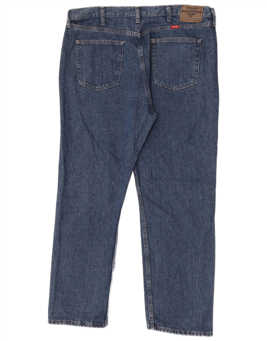 Wrangler Jean droit coupe droite W40 L30 pour homme en coton bleu