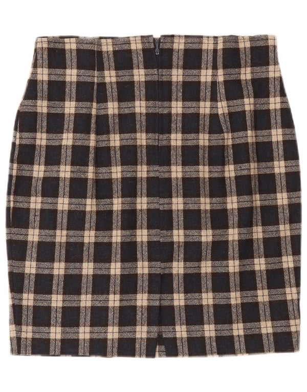 jupe crayon femme vintage W30 Medium Black Check