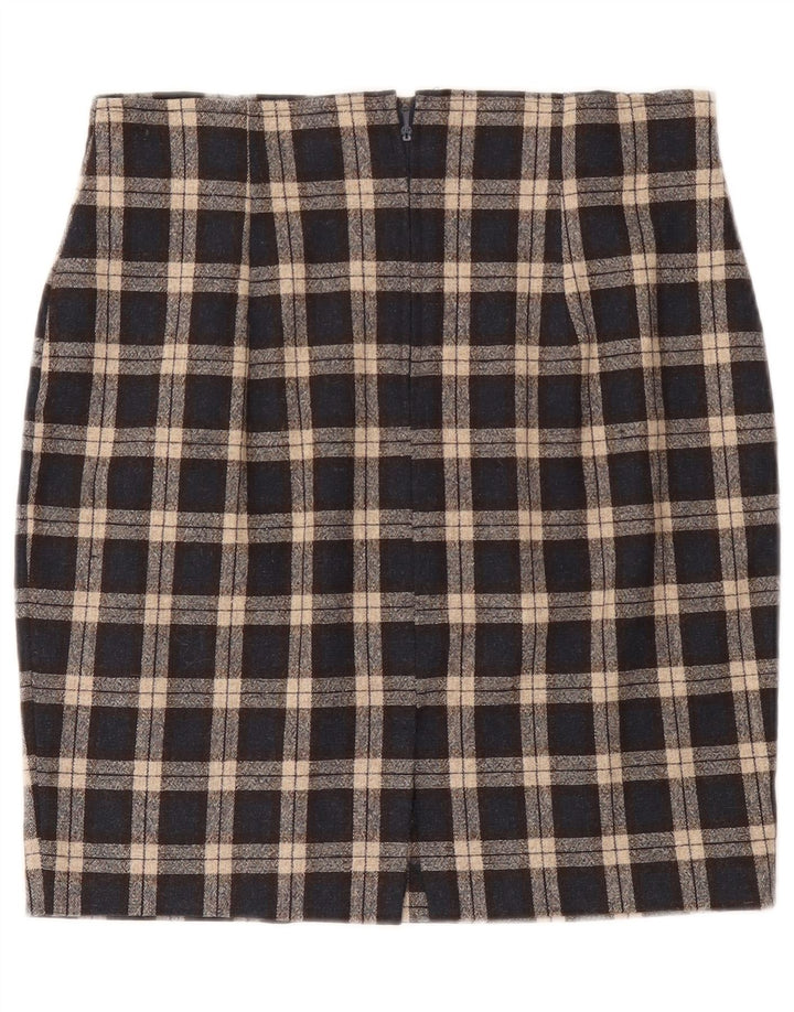jupe crayon femme vintage W30 Medium Black Check