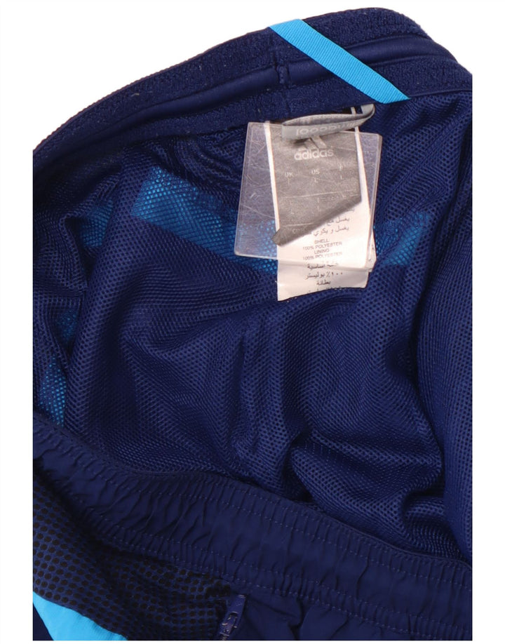 ADIDAS Short de sport Climacool pour femme UK 16 Large Bleu Polyester