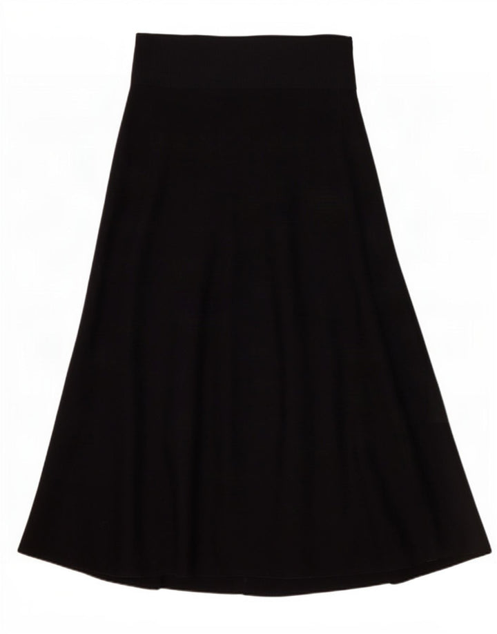 Cos Femme Jupe Maxi En Tricot Petite W27 Laine Bleu Marine