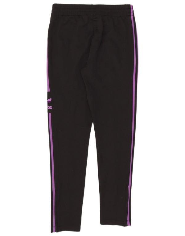 Adidas Pantalon de survêtement pour femme UK 10 Small Noir Polyester