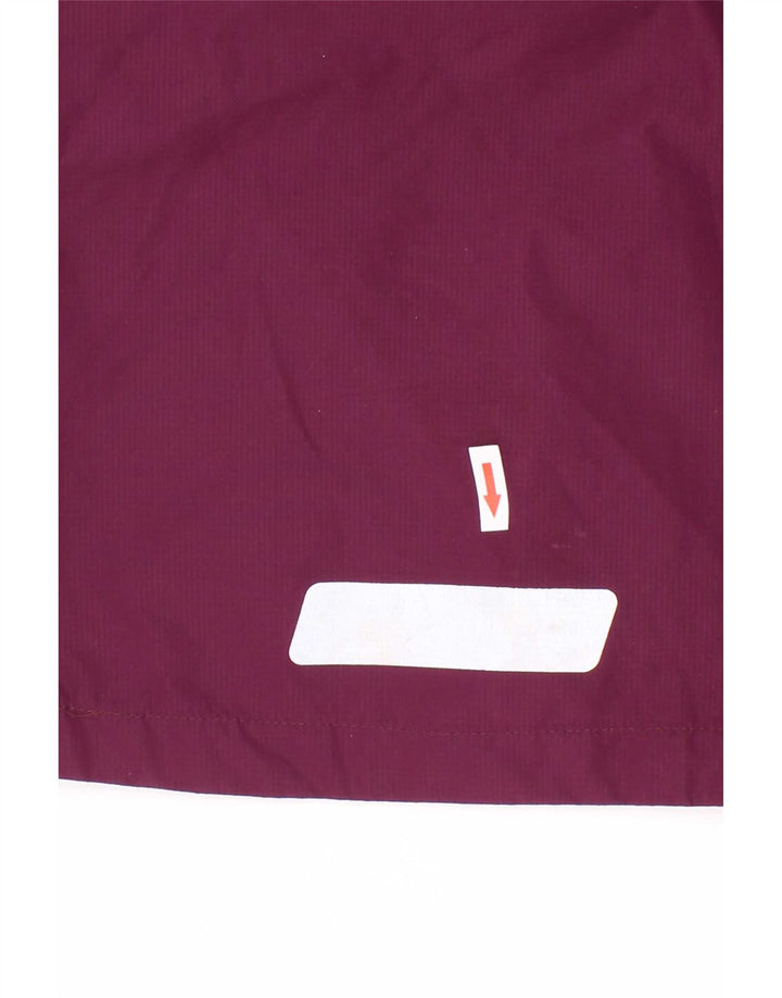 Berghaus Veste de pluie à capuche pour fille 5-6 ans Marron Colourblock Polyester