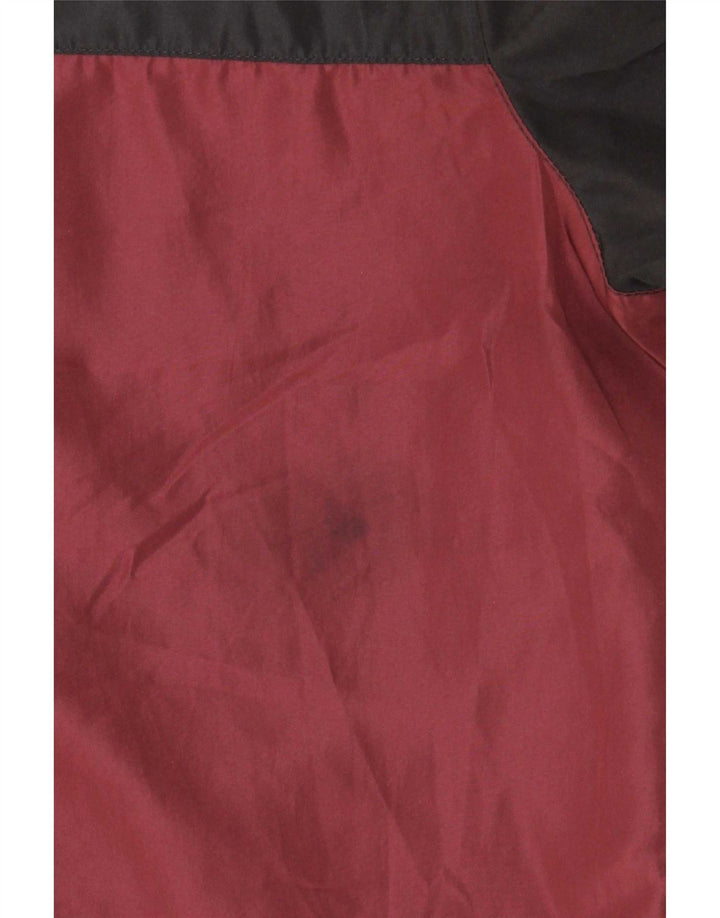 Umbro Veste de Survêtement Graphique Homme Petit Bordeaux Colorblock Polyester
