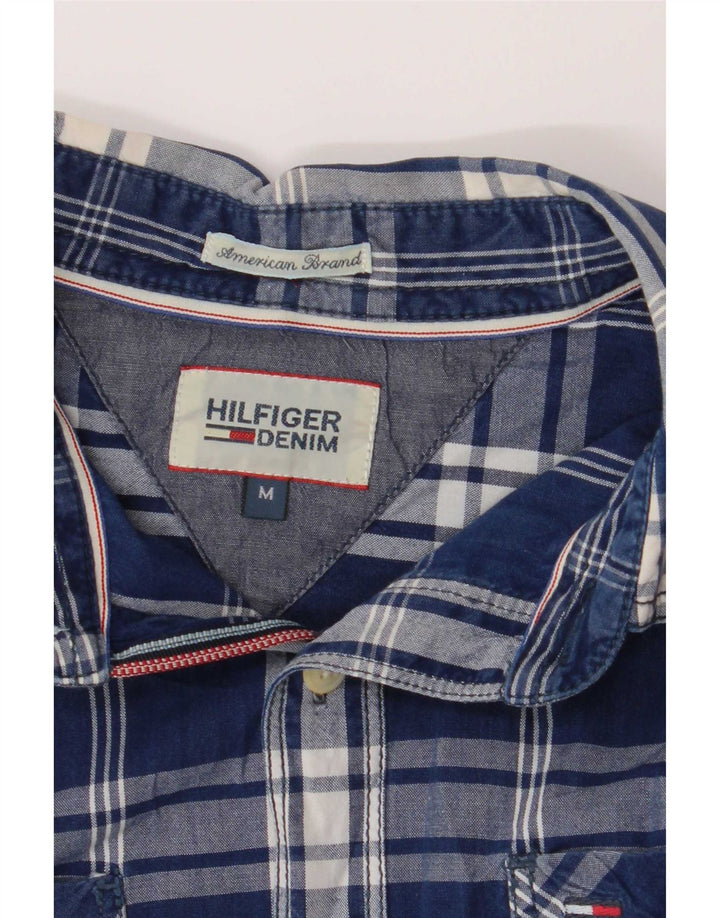 Tommy Hilfiger Chemise Homme Bleu Moyen Plaid