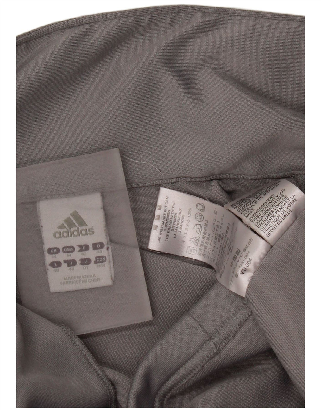Adidas Veste de survêtement pour femme UK 14 Gris moyen