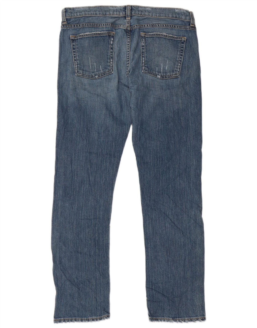 J. CREW Jean droit pour femme US 10 Large W34 L29 Bleu