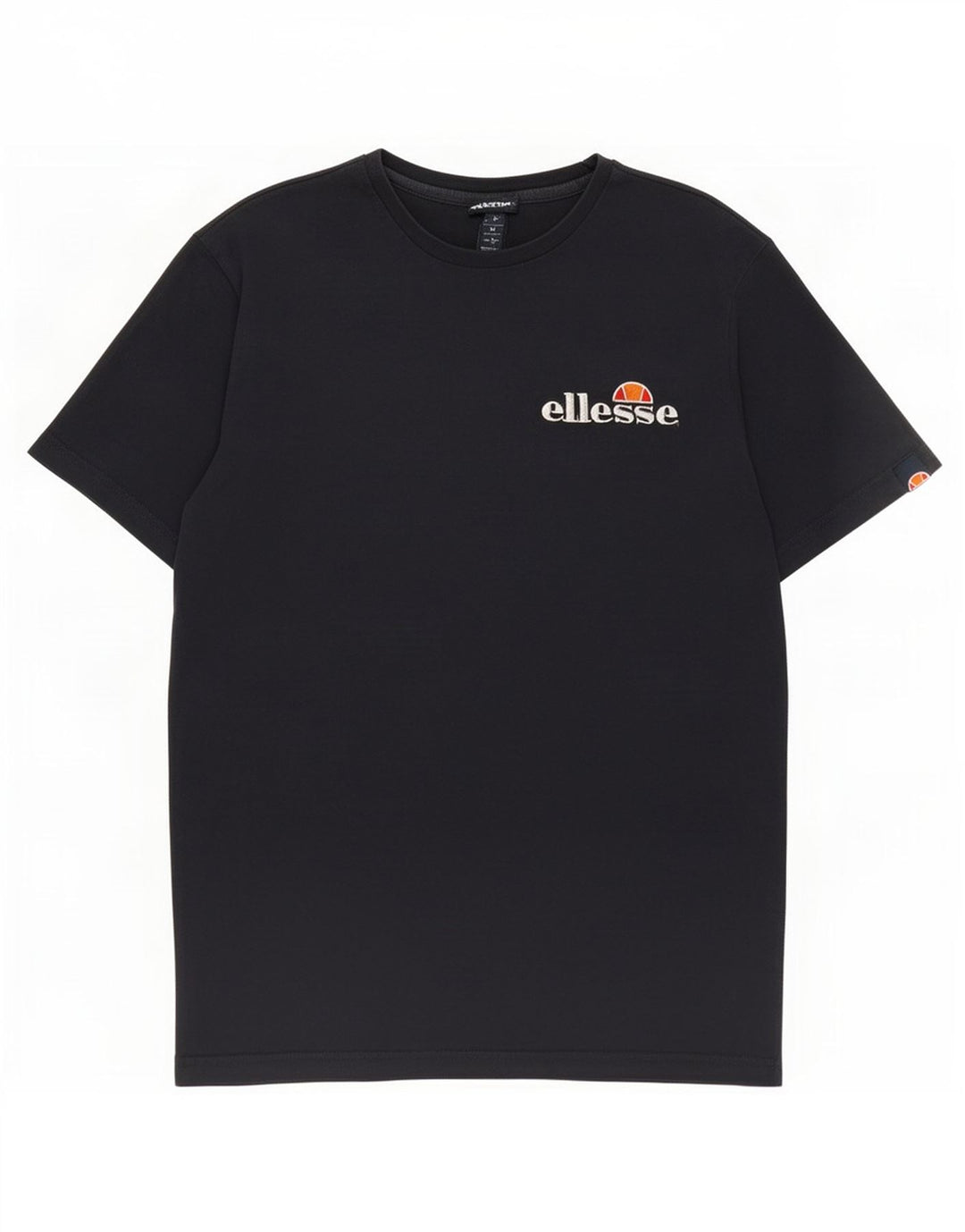 Ellesse T-Shirt Graphique Top Bleu Marine Moyen Coton Homme