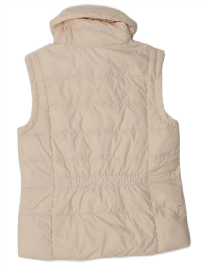 NIKE Gilet rembourré pour femme UK 44 Polyester beige moyen
