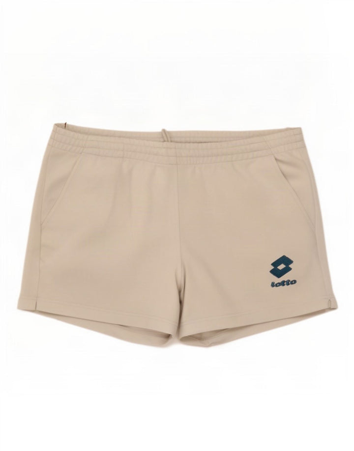 Lotto Short de Sport Homme Blanc Moyen