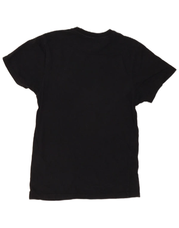Vans T-shirt graphique ajusté sur mesure pour homme, petit, en coton noir
